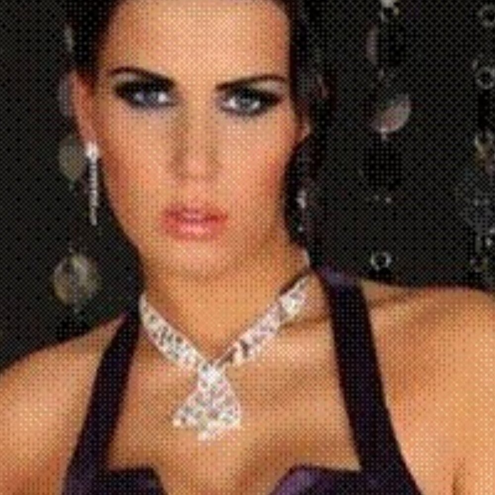 Ladies Sexy Rhinestone Jewelry Necklace Tie Style LC0723 Cosmetic Jewelry